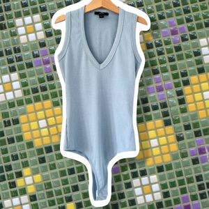 DREW Light Blue Bodysuit
